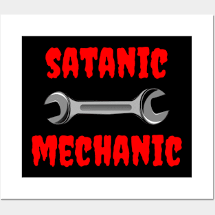 Satanic Mechanic Posters and Art